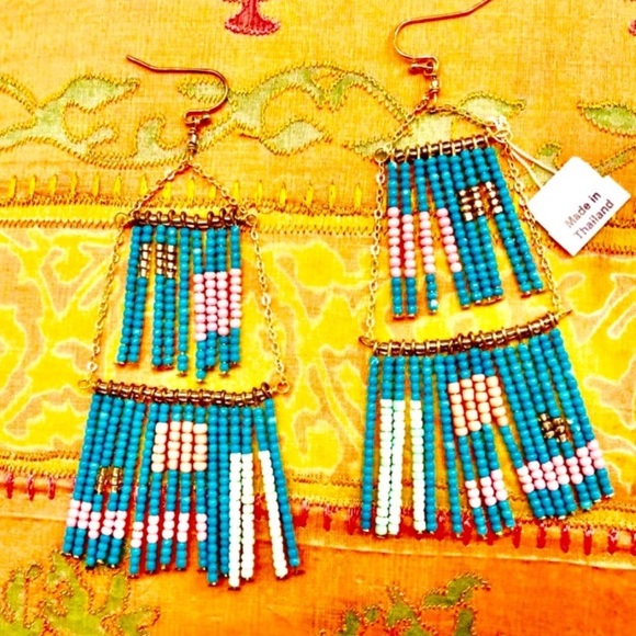 Anthropologie Jewelry - Anthropologie Gorgeous Beaded Chandeliers NWT